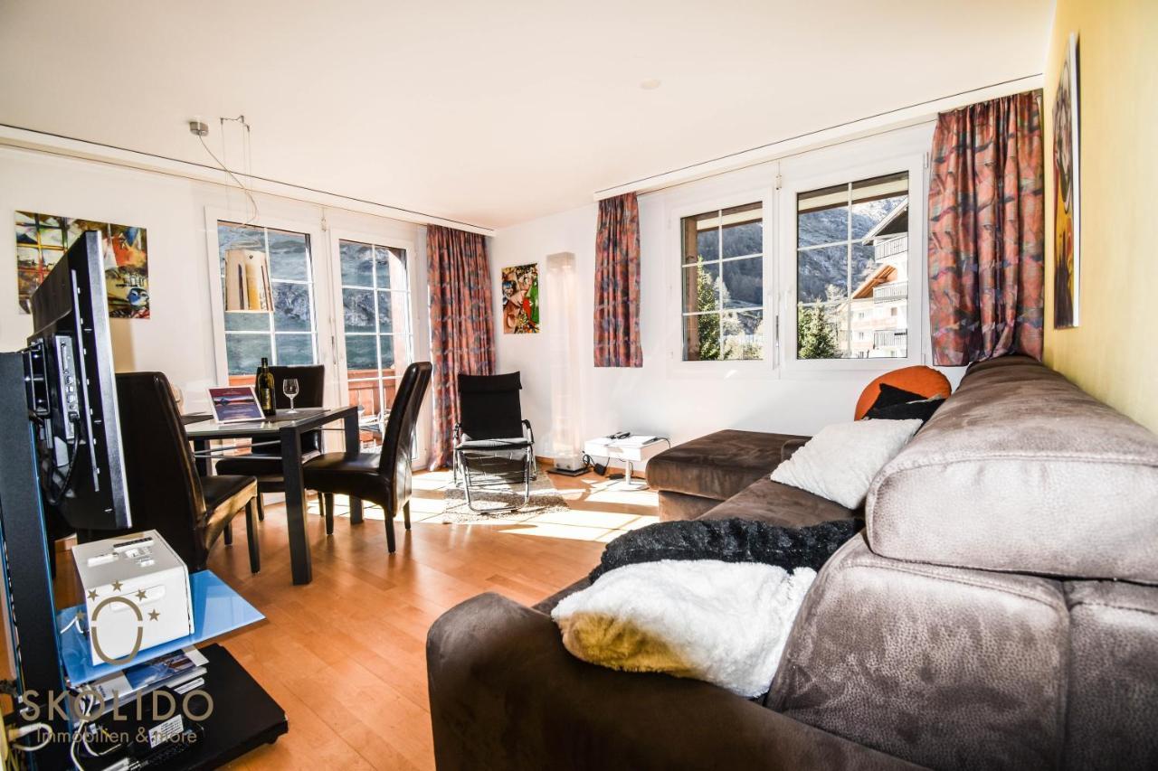 Wohnung In Zermatt Mit Postkarten Matterhornblick Eksteriør billede